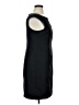 Sandra Darren 100% Polyester Solid Black Cocktail Dress Size 14 (petite) - photo 4