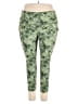 Zenergy by Chico's Tropical Green Active Pants Size XXL (4) - photo 1
