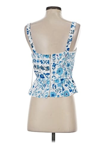 Aqua Sleeveless Top (view 2)