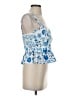 Aqua Blue Sleeveless Top Size S - photo 4