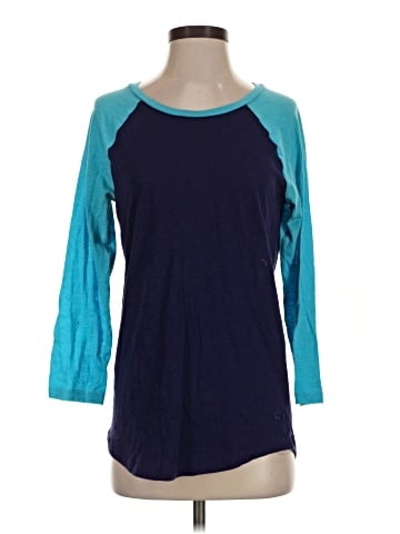 Victoria's Secret Pink 3/4 Sleeve T-Shirt (view 1)