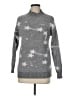 Dreamers Stars Silver Pullover Sweater Size M - photo 1