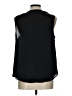 Express 100% Polyester Black Sleeveless Blouse Size L - photo 2