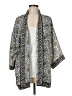 Max Studio 100% Polyester Silver Kimono Size M - photo 1