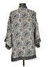 Max Studio 100% Polyester Silver Kimono Size M - photo 2