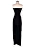 FUZZI Solid Black Jumpsuit Size XS - photo 2