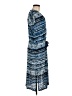 London Times Tie-dye Blue Casual Dress Size 8 - photo 4