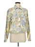 Bill Blass Print Gold Jacket Size M - photo 1