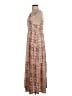 NANETTE Nanette Lepore 100% Rayon Paisley Brown Casual Dress Size S - photo 5