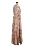 NANETTE Nanette Lepore 100% Rayon Paisley Brown Casual Dress Size S - photo 4