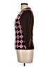 Only Mine Argyle Pink Pullover Sweater Size L - photo 5