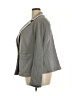 Torrid 100% Cotton Chevron-herringbone Gray Blazer Size 2X Plus (2) - photo 5
