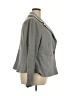 Torrid 100% Cotton Chevron-herringbone Gray Blazer Size 2X Plus (2) - photo 4