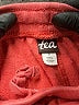 Tea 100% Cotton Hearts Red Casual Pants Size 2 - photo 3