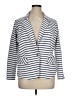 Anne Klein Stripes White Blazer Size 0X - photo 1