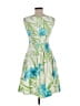 Assorted Brands Tropical Green Cocktail Dress Size 28 waist (estimated) - photo 2