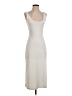 Leith 100% Rayon Solid Ivory Casual Dress Size S - photo 1