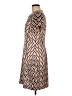 Julie Brown Animal Print Brown Casual Dress Size 8 - photo 5