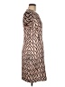 Julie Brown Animal Print Brown Casual Dress Size 8 - photo 4