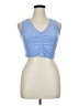 Unbranded 100% Polyester Blue Tank Top Size XL - photo 1