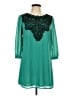 Do & Be 100% Polyester Teal Cocktail Dress Size L - photo 1