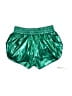 Assorted Brands Metallic Green Athletic Shorts Size S - photo 1