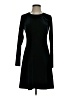 Moda International Solid Black Cocktail Dress Size S - photo 1