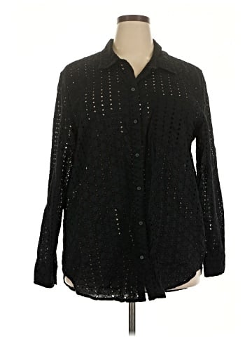 Gap Long Sleeve Blouse (view 1)