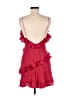 LoveShackFancy 100% Silk Red Cocktail Dress Size 6 - photo 2