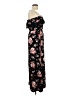 Forever 21 100% Rayon Floral Black Casual Dress Size L - photo 4