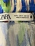 Zara Print Blue Casual Pants Size S - photo 7