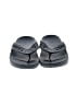 Crocs Black Flip Flops Size 7 - photo 2
