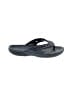 Crocs Black Flip Flops Size 7 - photo 1