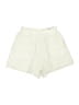 WAYF 100% Linen Solid Ivory Shorts Size XS - photo 2