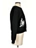 On Twelfth Floral Black Pullover Sweater Size XS - photo 4
