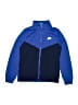 Nike 100% Polyester Color Block Blue Track Jacket Size L (youth) - photo 1