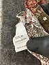 Unbranded 100% Polyester Brown Short Sleeve Blouse Size M - photo 8