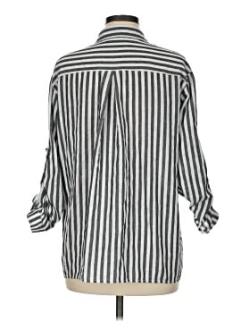Shein 3/4 Sleeve Button-Down Shirt (view 2)