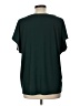 Ann Taylor 100% Polyester Green Short Sleeve Blouse Size L - photo 2