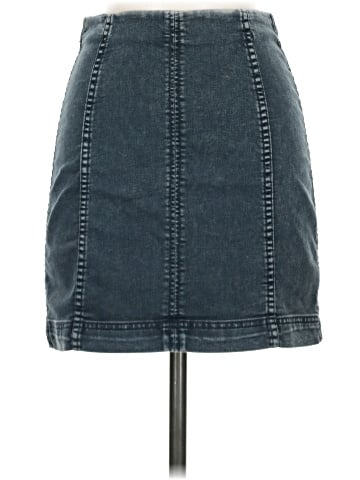 Free People Denim Skirt (view 1)