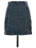 Free People Solid Blue Denim Skirt Size 2 - photo 1