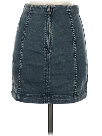 Free People Denim Skirt (view 2)