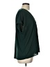 Ann Taylor 100% Polyester Green Short Sleeve Blouse Size L - photo 4