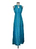 Escapada 100% Rayon Blue Casual Dress Size S (estimated) - photo 1
