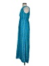 Escapada 100% Rayon Blue Casual Dress Size S (estimated) - photo 5