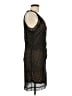 Lapis Chevron-herringbone Black Cocktail Dress Size L - photo 4
