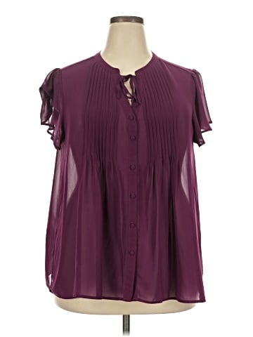 Torrid Short Sleeve Blouse (view 1)