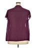 Torrid 100% Polyester Burgundy Short Sleeve Blouse Size 2X Plus (2) - photo 2
