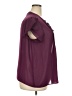 Torrid 100% Polyester Burgundy Short Sleeve Blouse Size 2X Plus (2) - photo 4