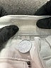 Kut from the Kloth Metallic Ivory Jeans Size 6 - photo 4
